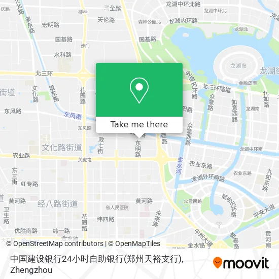 中国建设银行24小时自助银行(郑州天裕支行) map