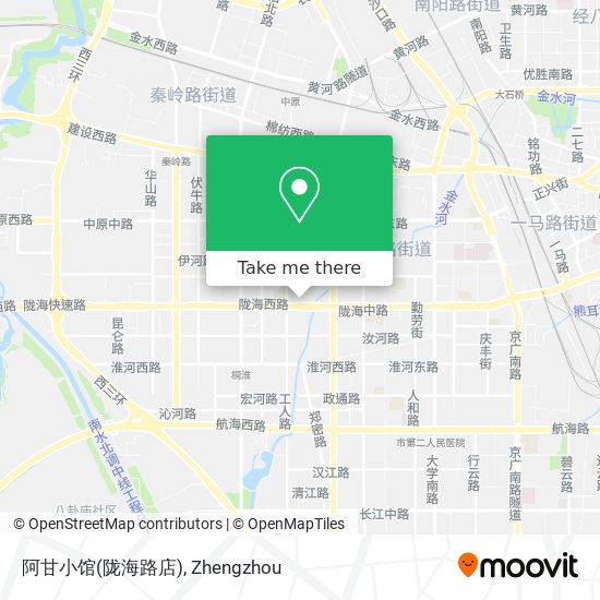阿甘小馆(陇海路店) map