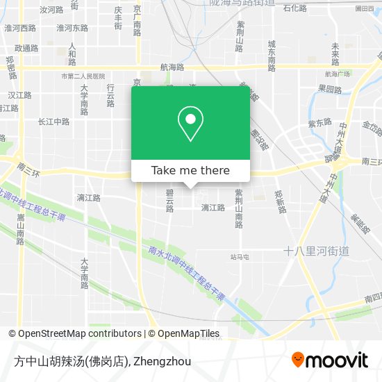 方中山胡辣汤(佛岗店) map
