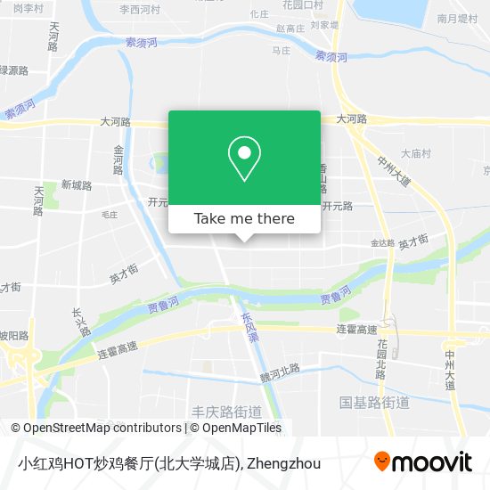 小红鸡HOT炒鸡餐厅(北大学城店) map