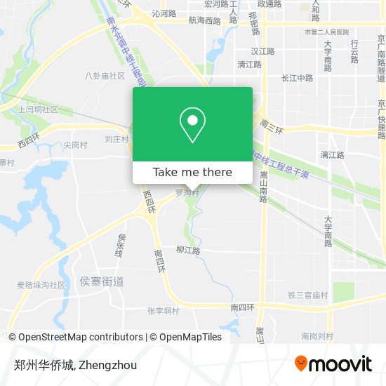 郑州华侨城 map