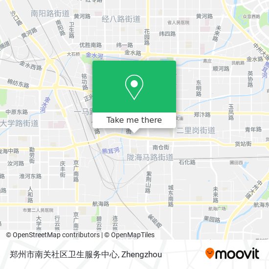 郑州市南关社区卫生服务中心 map