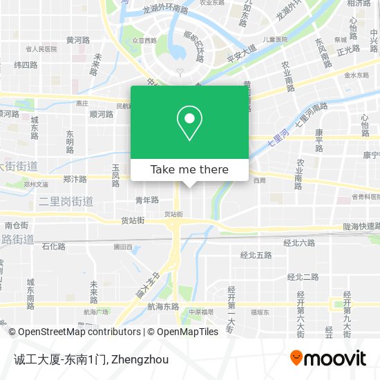诚工大厦-东南1门 map