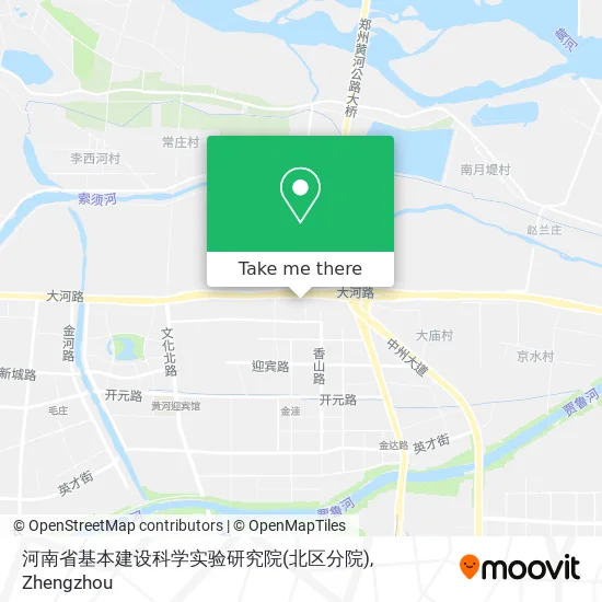 河南省基本建设科学实验研究院(北区分院) map