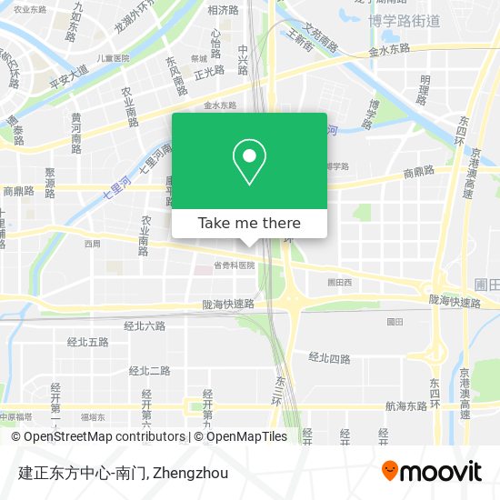 建正东方中心-南门 map