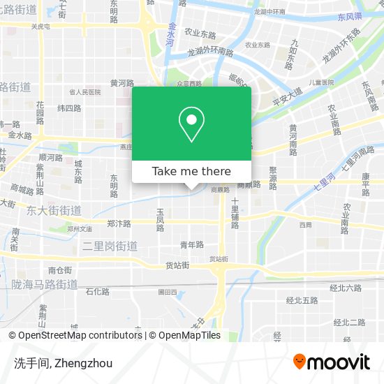 洗手间 map