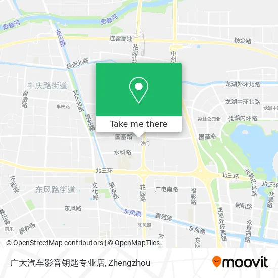 广大汽车影音钥匙专业店 map