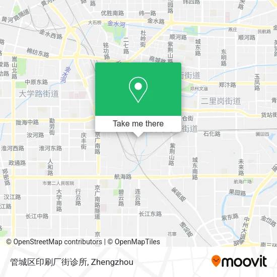 管城区印刷厂街诊所 map