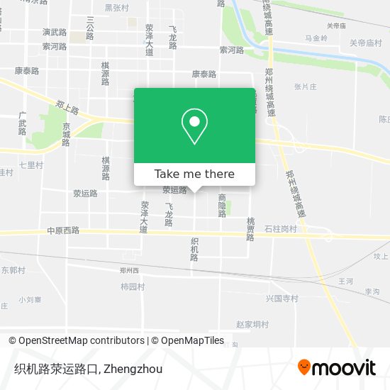 织机路荥运路口 map
