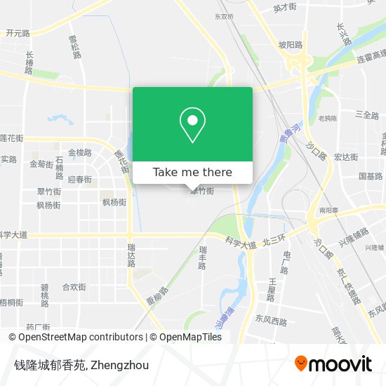 钱隆城郁香苑 map