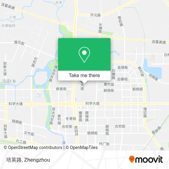 培英路 map