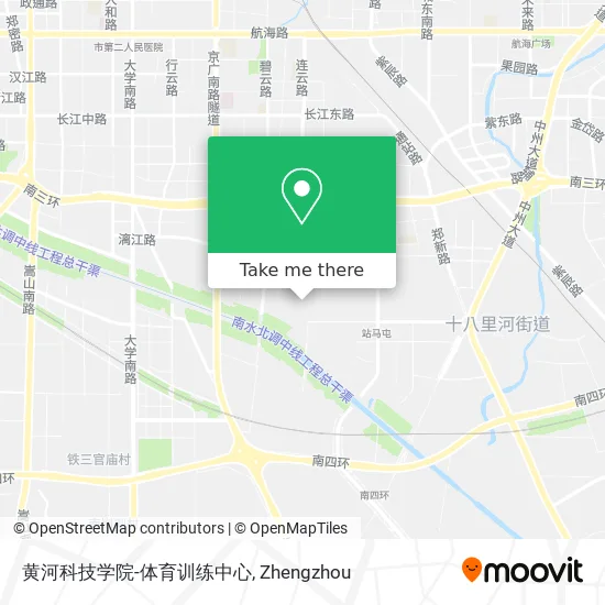黄河科技学院-体育训练中心 map