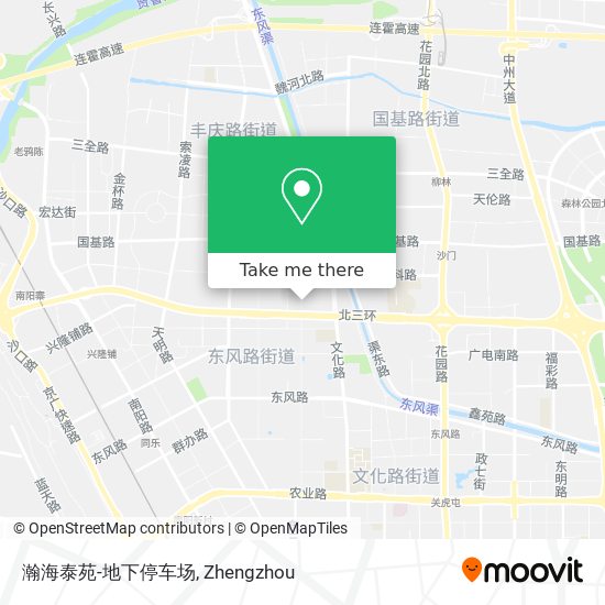 瀚海泰苑-地下停车场 map