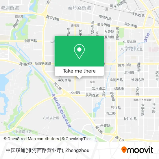 中国联通(淮河西路营业厅) map