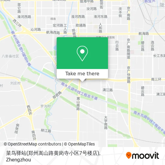 菜鸟驿站(郑州嵩山路黄岗寺小区7号楼店) map