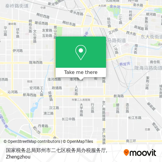 国家税务总局郑州市二七区税务局办税服务厅 map