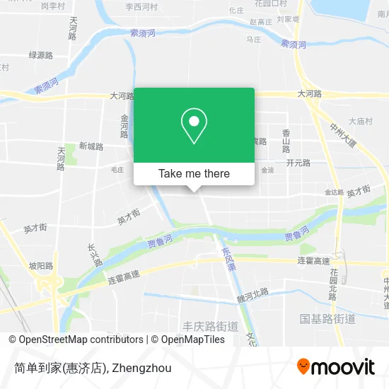 简单到家(惠济店) map