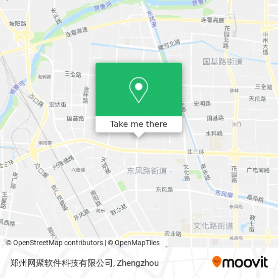 郑州网聚软件科技有限公司 map
