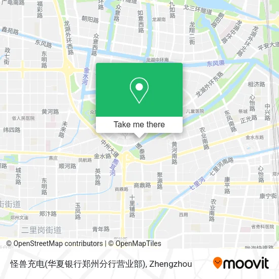 怪兽充电(华夏银行郑州分行营业部) map