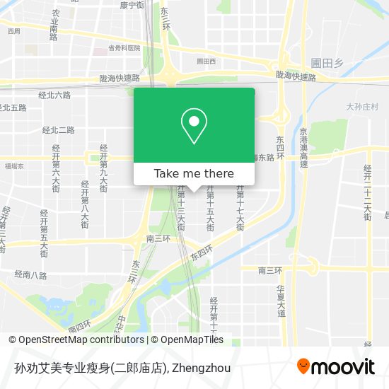 孙劝艾美专业瘦身(二郎庙店) map
