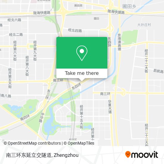 南三环东延立交隧道 map