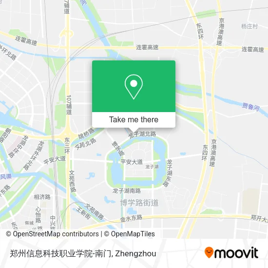 郑州信息科技职业学院-南门 map
