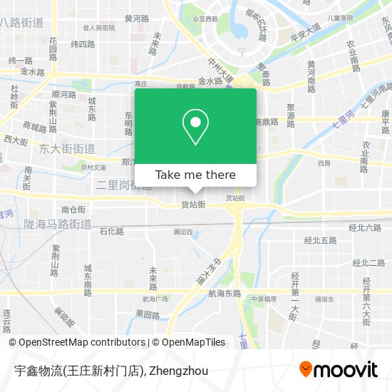 宇鑫物流(王庄新村门店) map