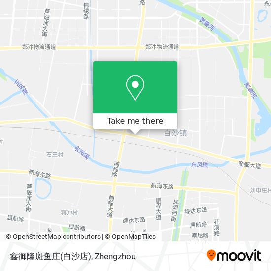 鑫御隆斑鱼庄(白沙店) map