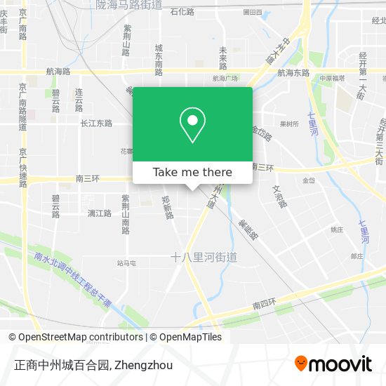 正商中州城百合园 map