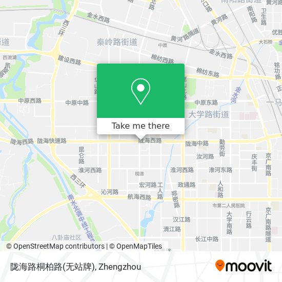 陇海路桐柏路(无站牌) map