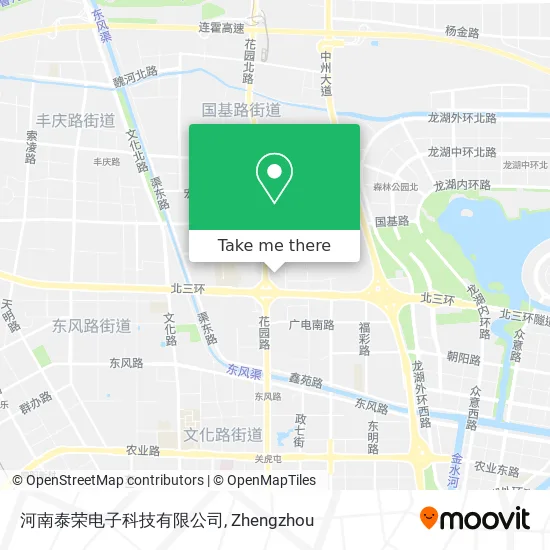 河南泰荣电子科技有限公司 map
