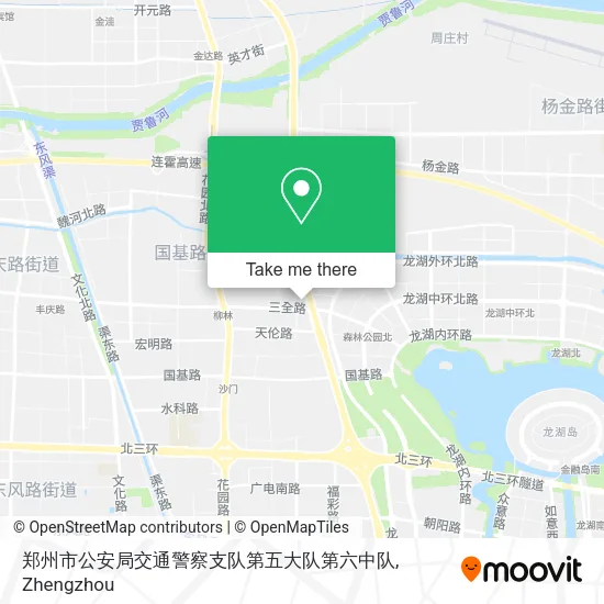 郑州市公安局交通警察支队第五大队第六中队 map