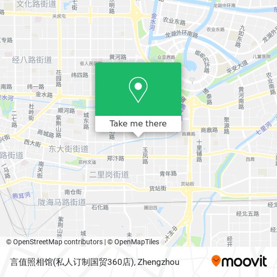 言值照相馆(私人订制国贸360店) map