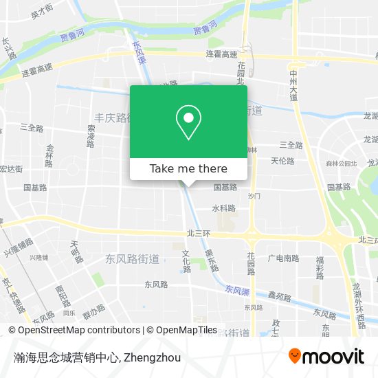 瀚海思念城营销中心 map