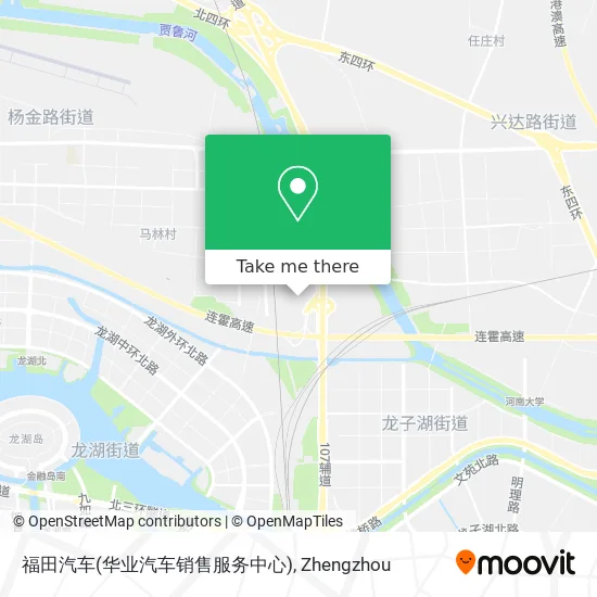 福田汽车(华业汽车销售服务中心) map