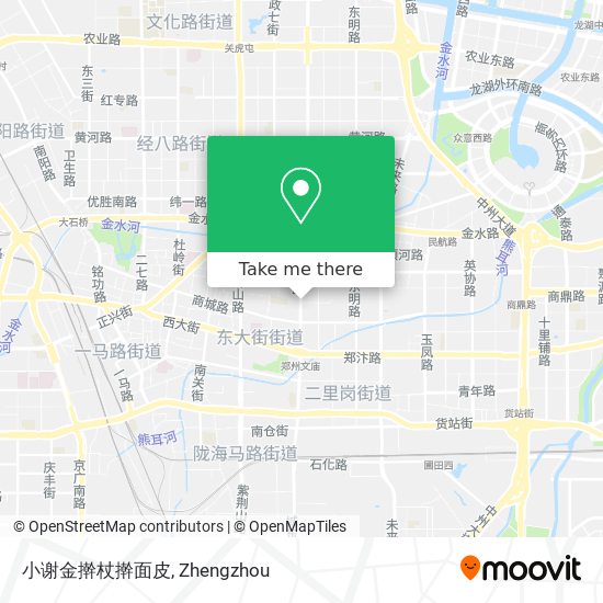 小谢金擀杖擀面皮 map