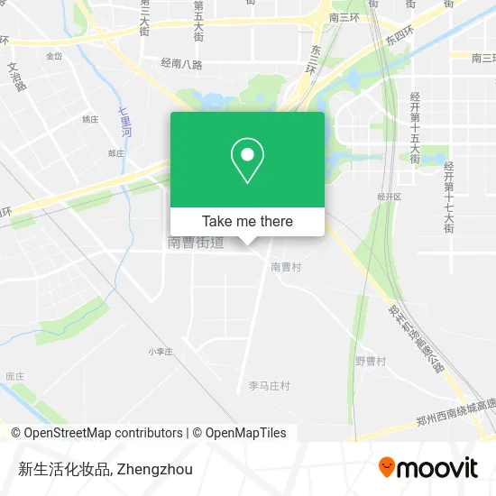 新生活化妆品 map