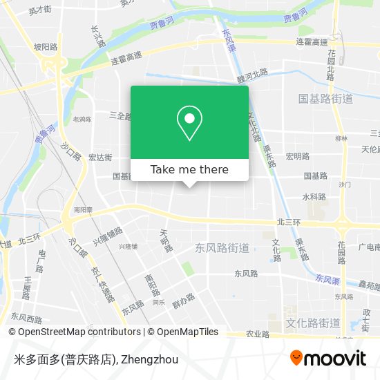 米多面多(普庆路店) map