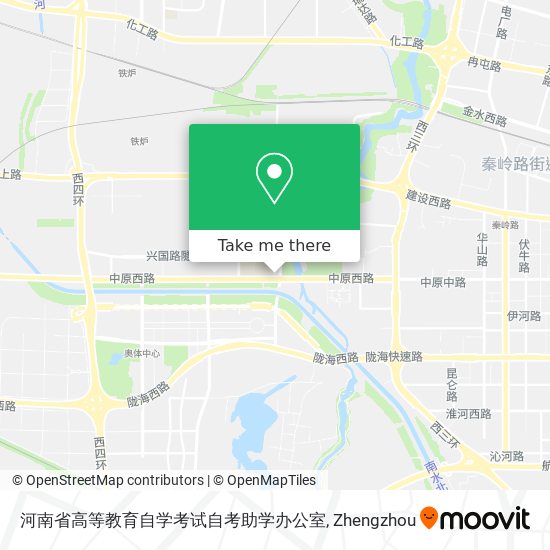 河南省高等教育自学考试自考助学办公室 map