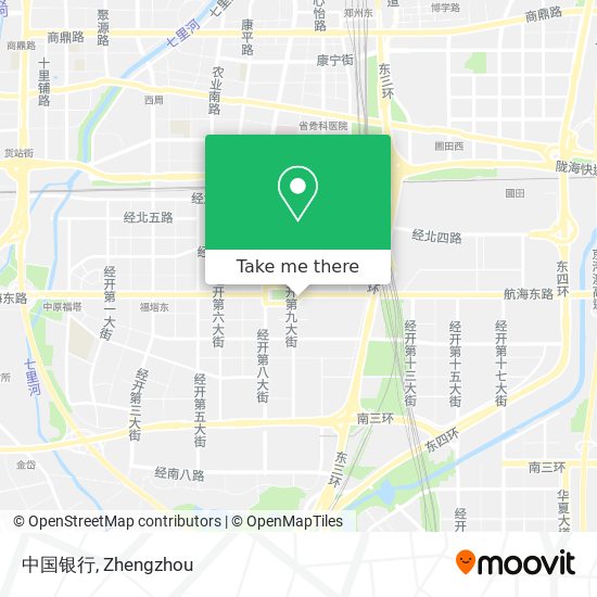 中国银行 map
