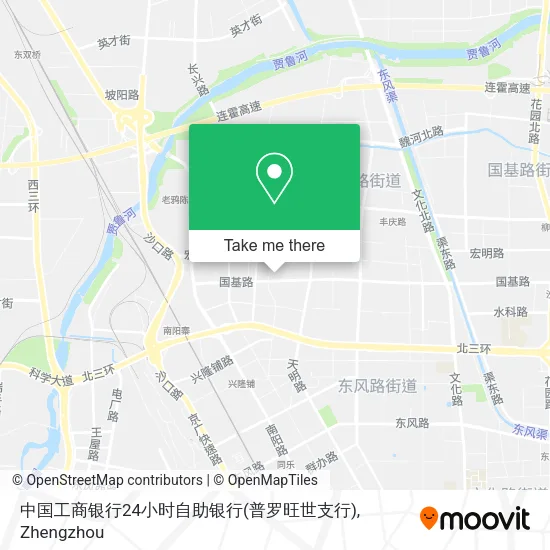 中国工商银行24小时自助银行(普罗旺世支行) map