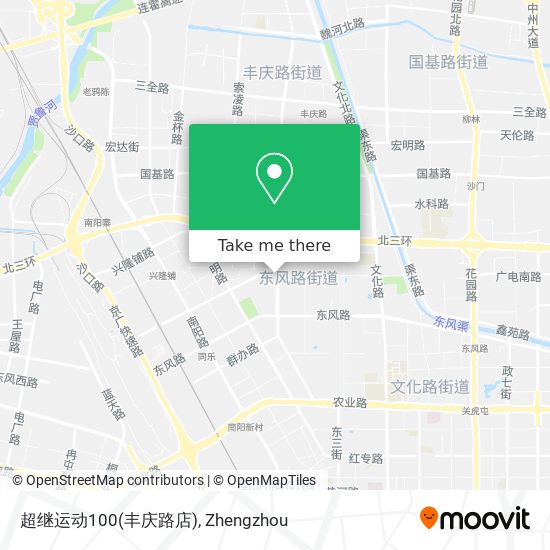 超继运动100(丰庆路店) map