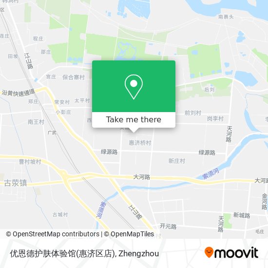 优恩德护肤体验馆(惠济区店) map