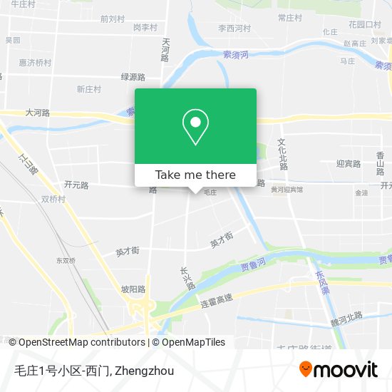 毛庄1号小区-西门 map