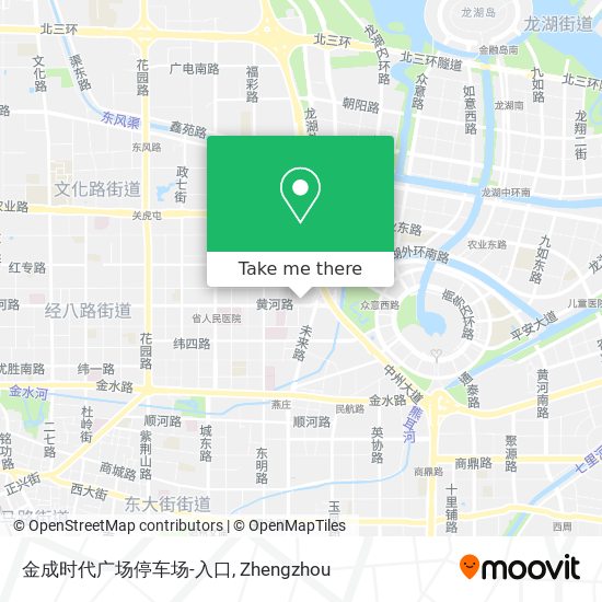 金成时代广场停车场-入口 map