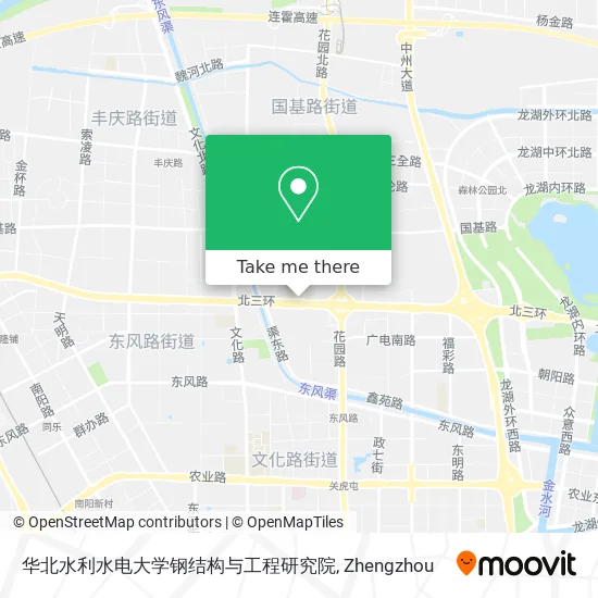 华北水利水电大学钢结构与工程研究院 map