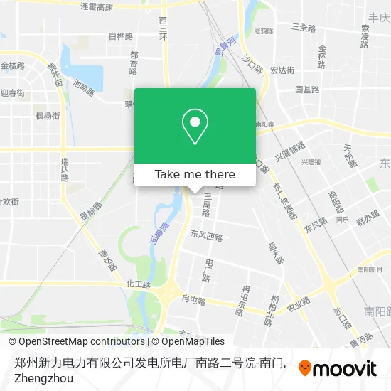 郑州新力电力有限公司发电所电厂南路二号院-南门 map