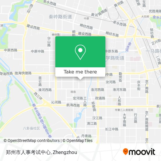 郑州市人事考试中心 map