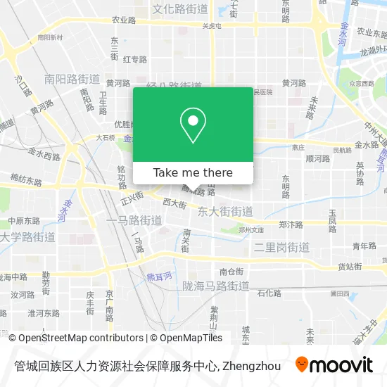 管城回族区人力资源社会保障服务中心 map