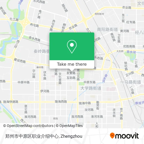 郑州市中原区职业介绍中心 map